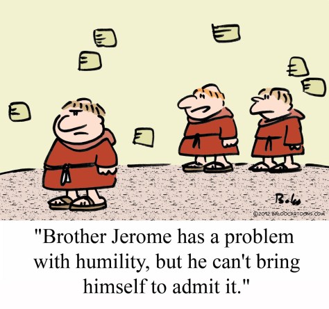 Image result for humility cartoon